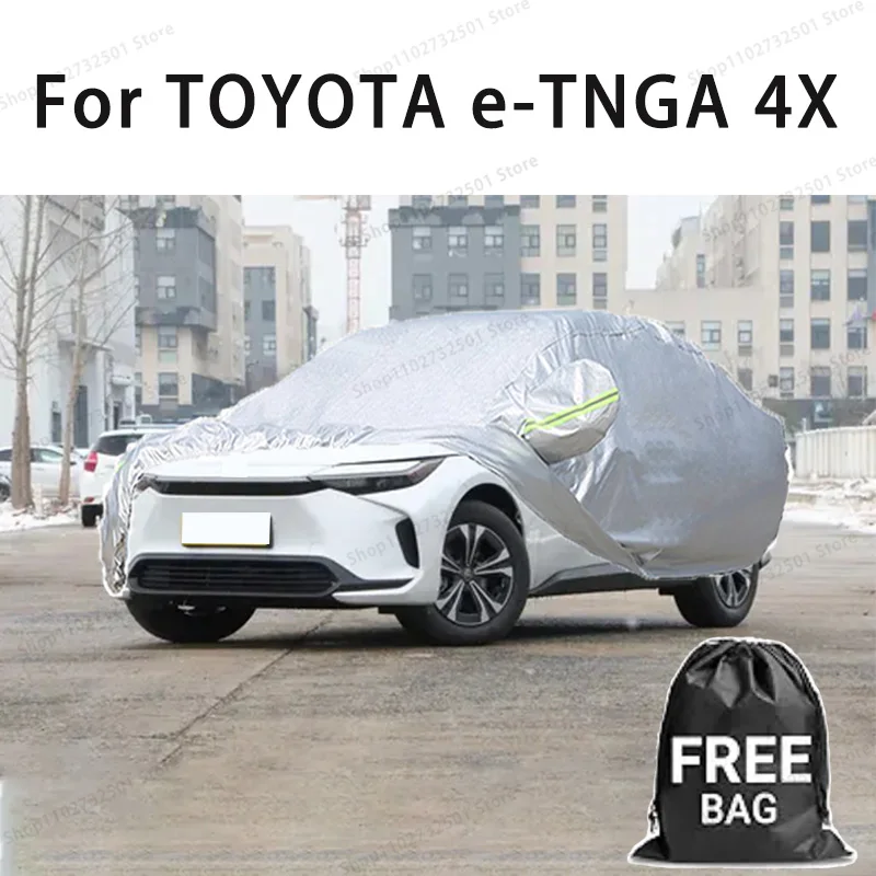 

Car cover For TOYOTA e-TNGA 4X Full cover Waterproof sun protection cover Scratch resistant cars accessories