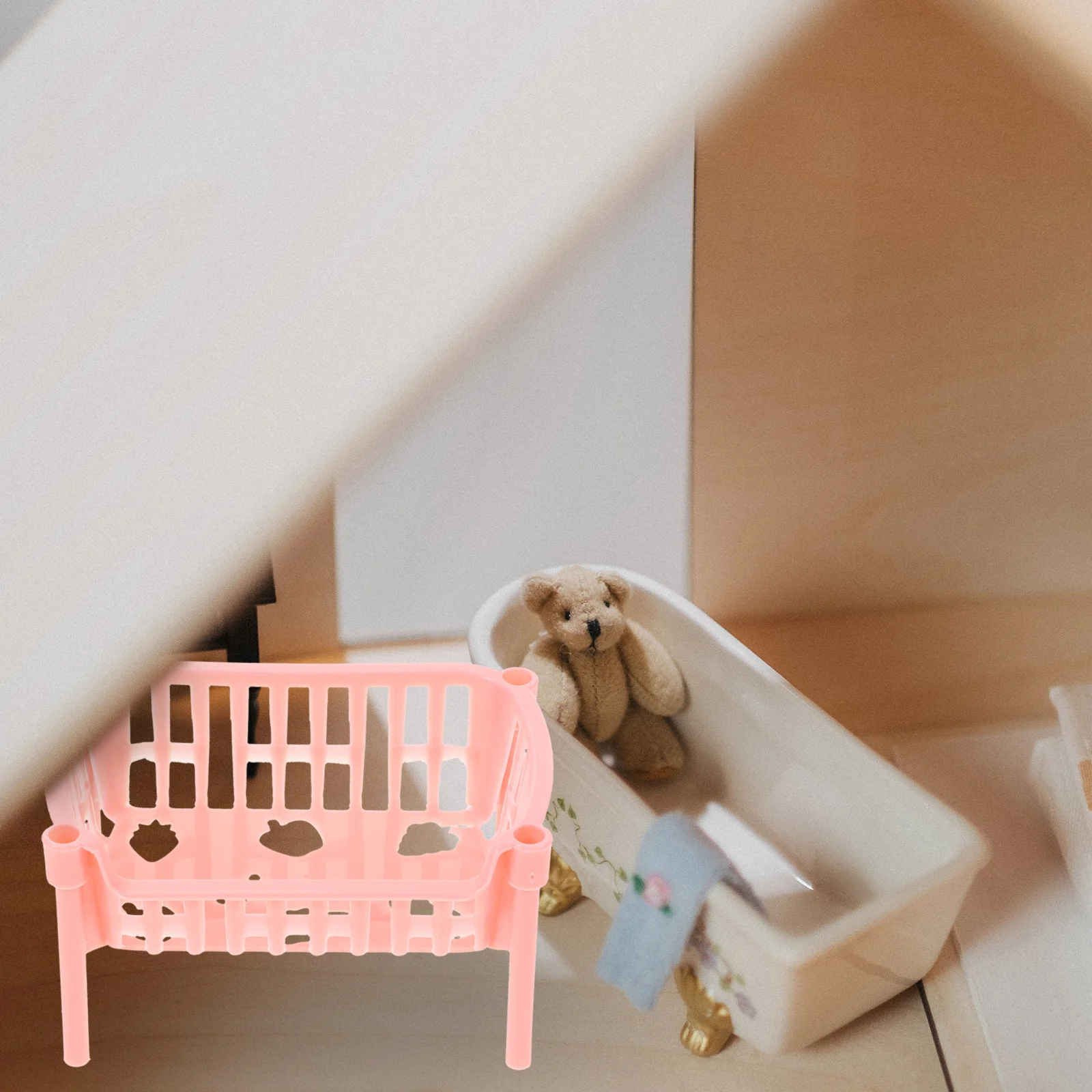 

10Pcs Miniature Shelf Storage Rack Mini House Furniture Stand Display for Mini Plants Flowers Decoration Miniature Furniture