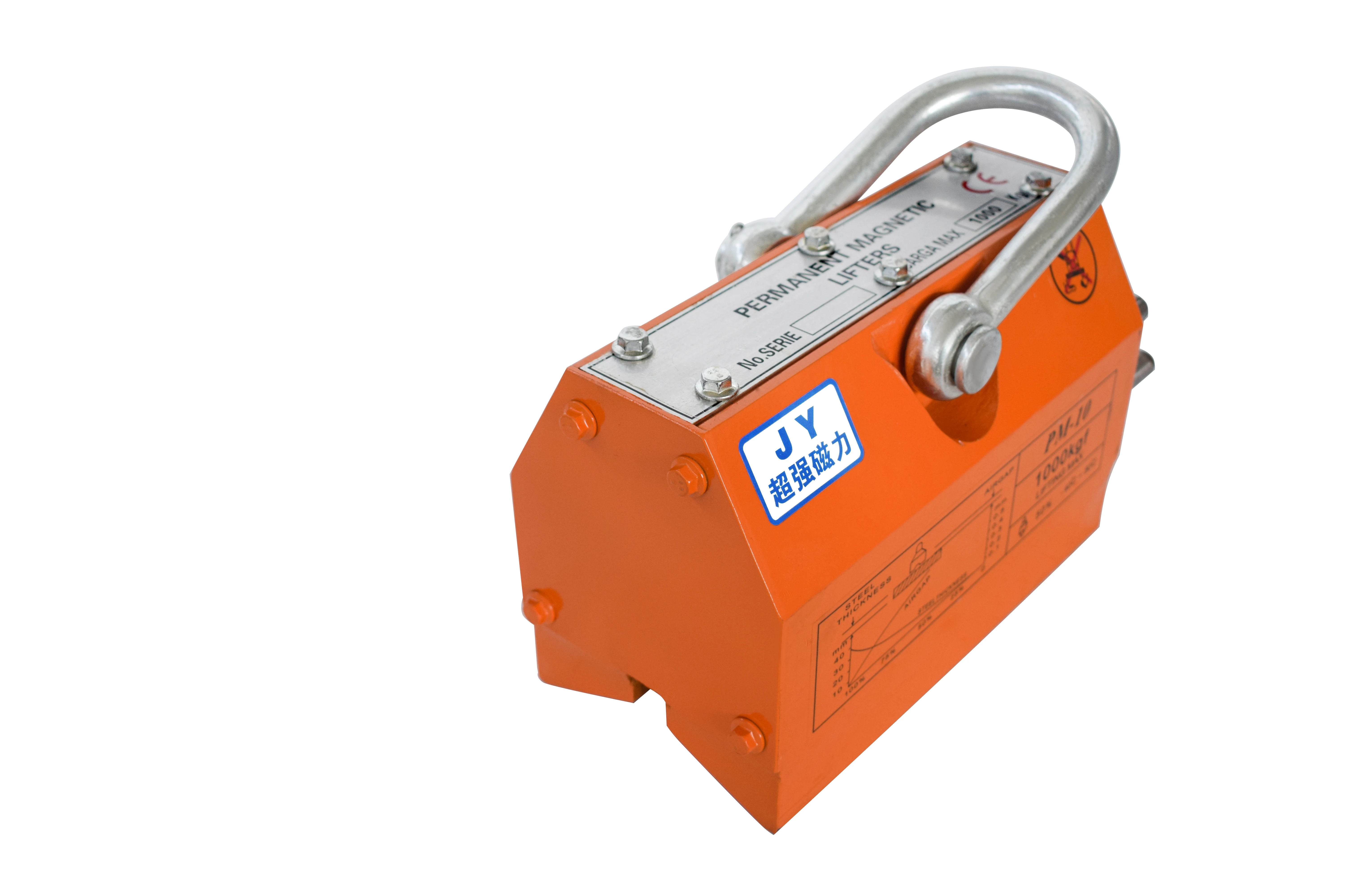 مغناطيس النيوديميوم القوي الدائم للخردة الفولاذية ذات الشكل الدائري 1000 كجم