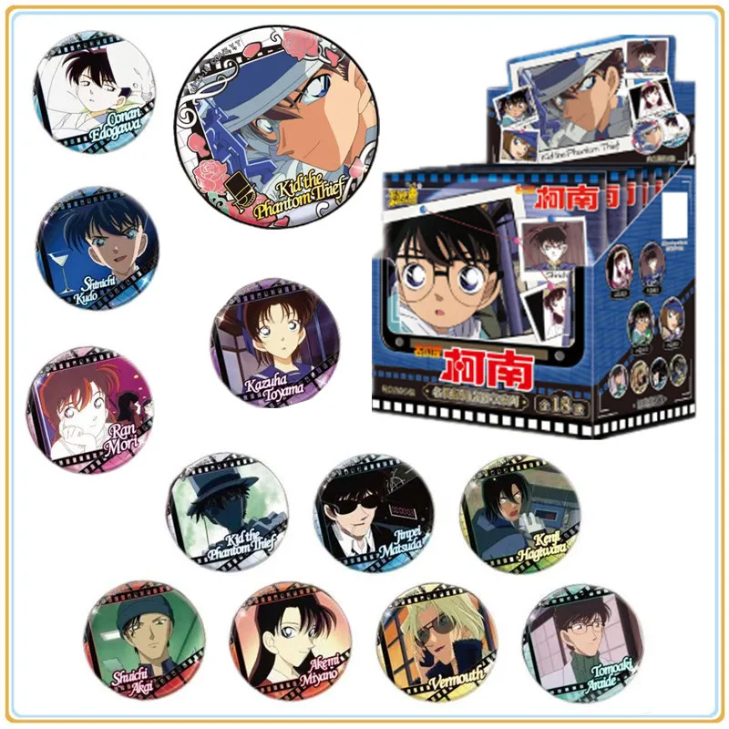 

Оригинальный KAYOU Conan Edogawa анимированный тематический значок серии слепая коробка аниме персонажи игрушки подарки