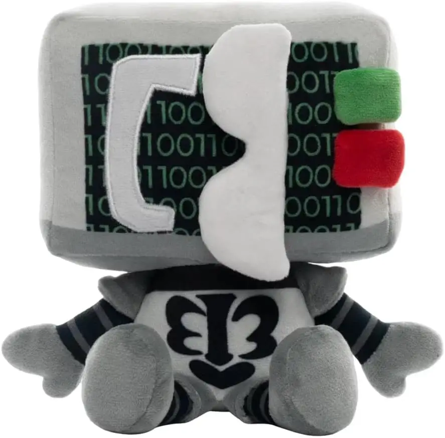 Badware Plush, 7.8 Inch Soft Die of Death Plushie Figurine Decorative Collectible Ornament for Home Sofa Tabletop Decor