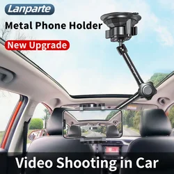Lanparte car phone holder universal magic arm suction car phone stand mount windshield window glass dashboard vlog shooting