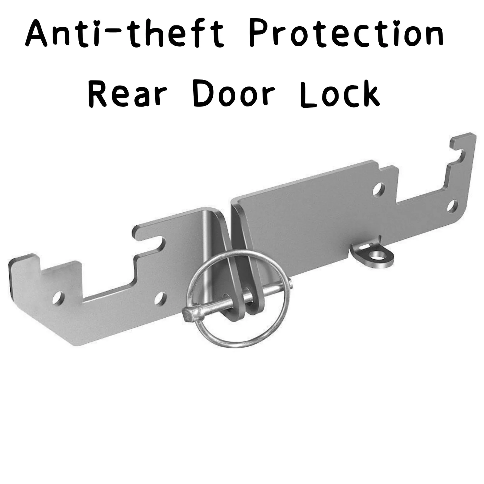 

For Fiat Ducato For Peugeot Boxer X250 X290 Relay-Boxer Roof Auto Roof Burglary Break-In Tailgate Rear Door Lock Silver Black