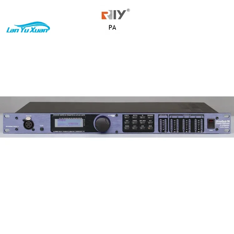 

DriveRack PA DriveRack 2 Input 6 Output Complete Equalization & Loudspeaker Control System