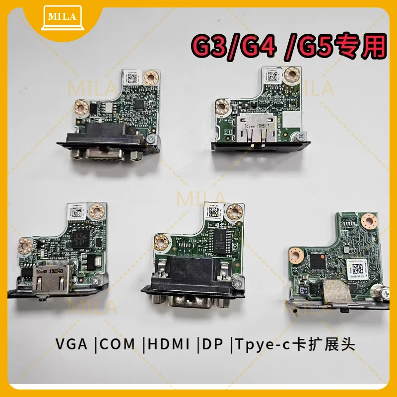 For HP 400 600 705 800g3/g4/g5 VGA HDMi DP COM C-mount Small Board Expansion Card 906321-001 906318-001 L25753-006 001 906315/6