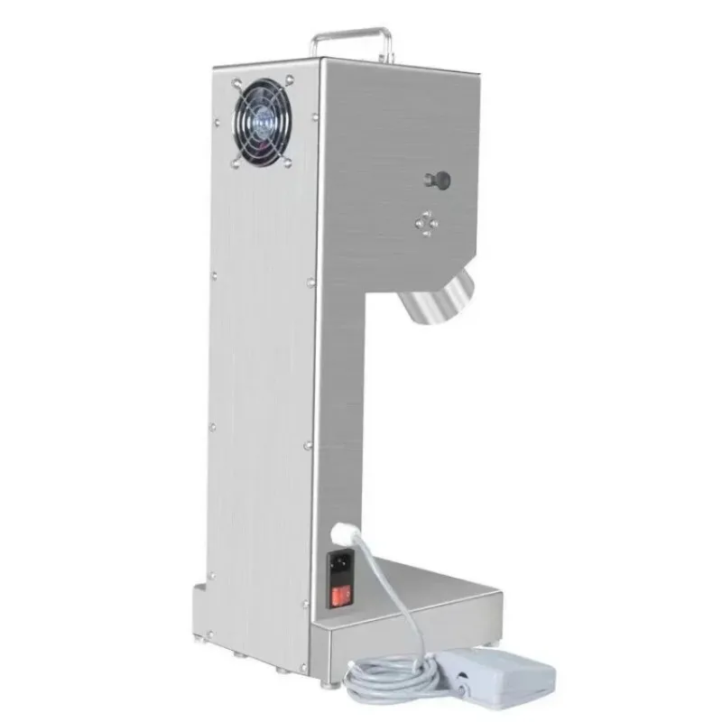 Bottle Cap Feeder Pneumatic Perfume Bottle Cap Nail Polish Close Seal Screw Sealing Machine