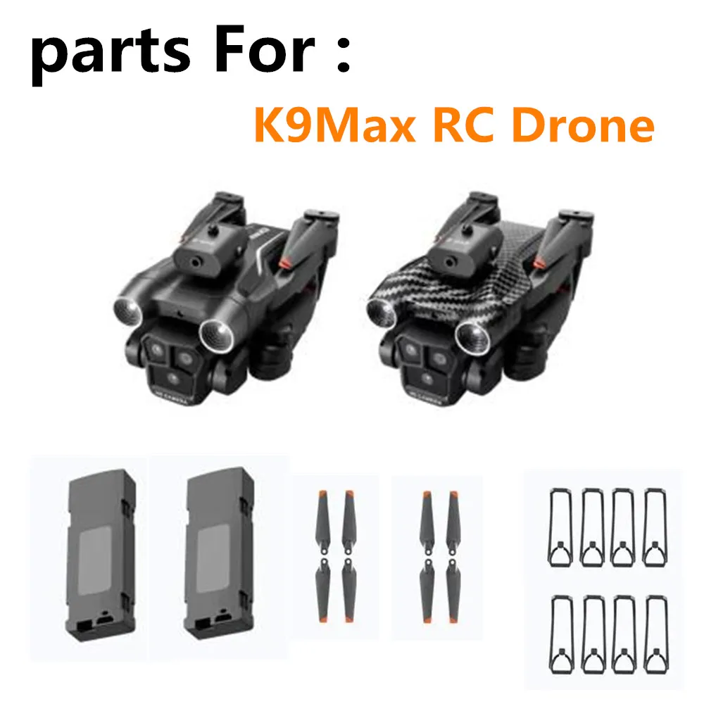 K9Max Drone Accessories 3.7V 1800mAh 3600mAh Li-Poly Battery / Propeller Blade / For K9 Max  Drone  K9Max Battery