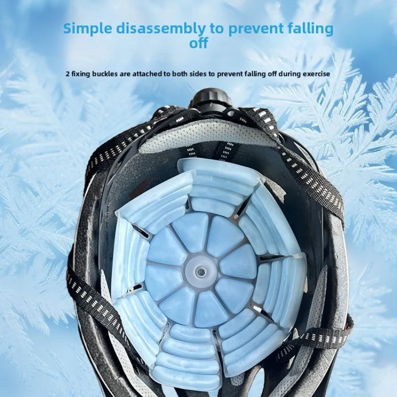 غطاء ثلج لتبريد الرأس، ملمس تبريد مستدام، عبوة ثلج خارجية