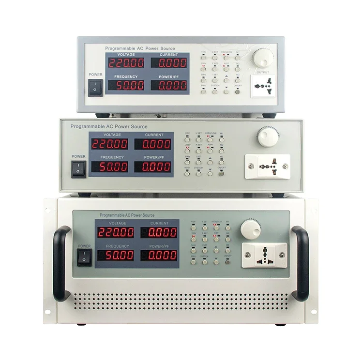 

Single Phase 3kVA Precise High Voltage Variable Switching High Frequency Programmable AC Power Supply