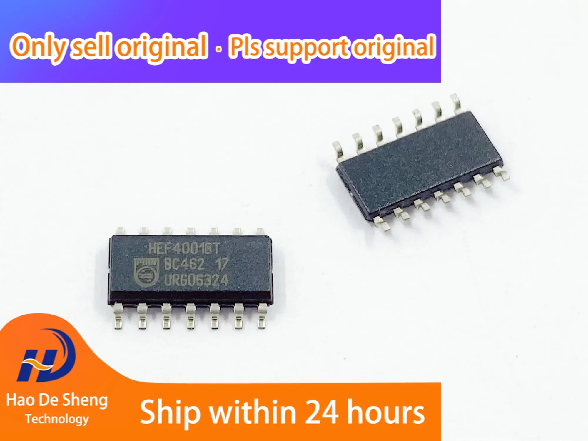 

10 шт./лот HEF4001BT SOP14 новый и оригинальный