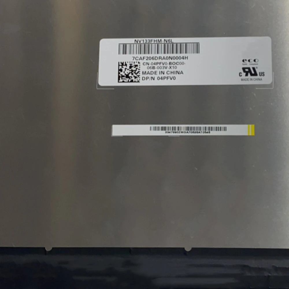 

NV133FHM-N6L For Inspiron7300 LM133LF8L01 LM133LF7L02 N60 Laptop LCD screen