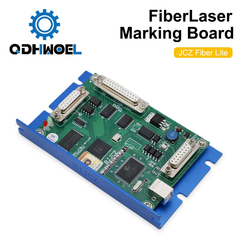 QDHWOEL BJJCZ ليزر بطاقة تحكم ، JCZ لوحة التحكم LMCV4-FIBER-M Emzcad FBLI-B-LV4 الألياف آلة وسم IPG Raycus ماكس