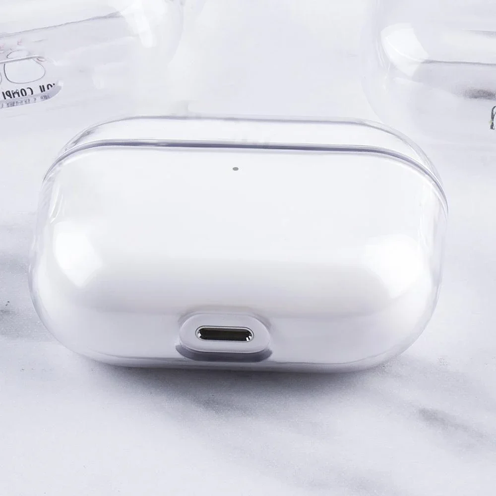 High Quality Transparent Protective Case Crystal Clear Earphone Case Accessory Charging Case for Apple AirPods Pro 2