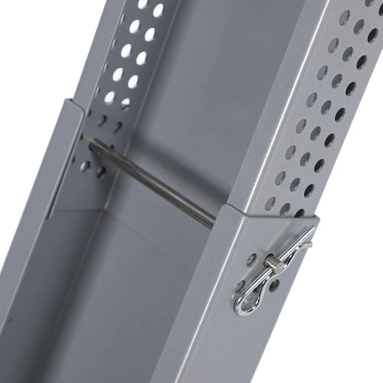 Portable Ladder Leveler Wear Resistant Adjustable Platform Steel Accessory for Foldable and Extension Ladders