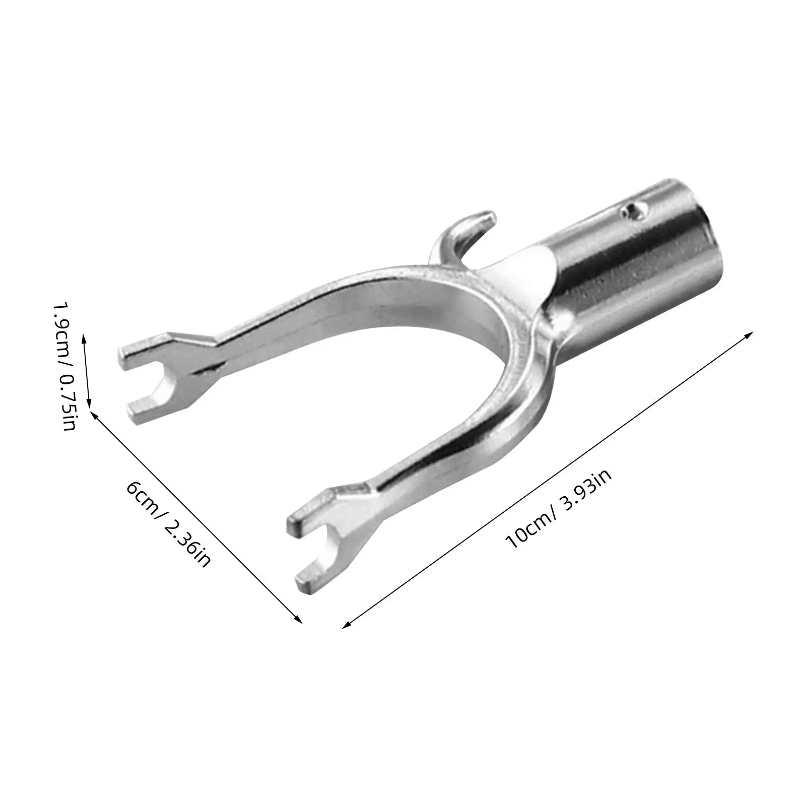 6Pcs Aluminum Alloy Branch Support Fork Fruit Tree Plant Branch Brace Gardening Tree Support for Leaning Trees
