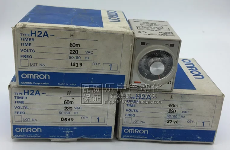 H2A-H 220VAC 60M Spot Brand-new One-year OMRON Solid-state Timer.