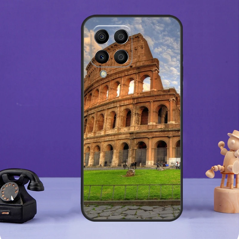 Colosseum Rome Italy Case For Samsung Galaxy M54 M34 M14 M21 M31 M51 M12 M32 M52 M13 M33 M53 M30s M31s M20 M55