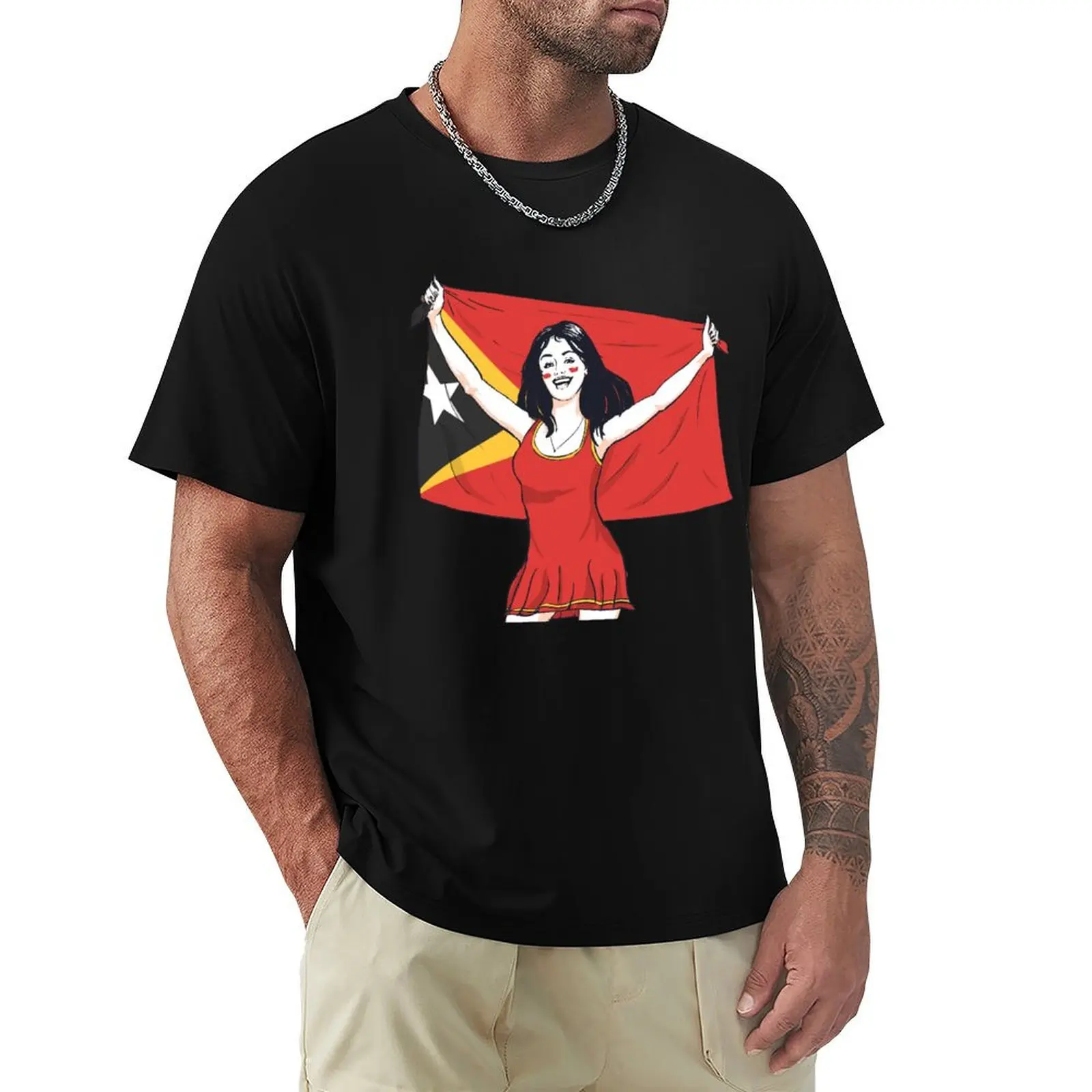 

I Love Timor-Leste T-Shirt Lightweight Running Sports T-Shirt