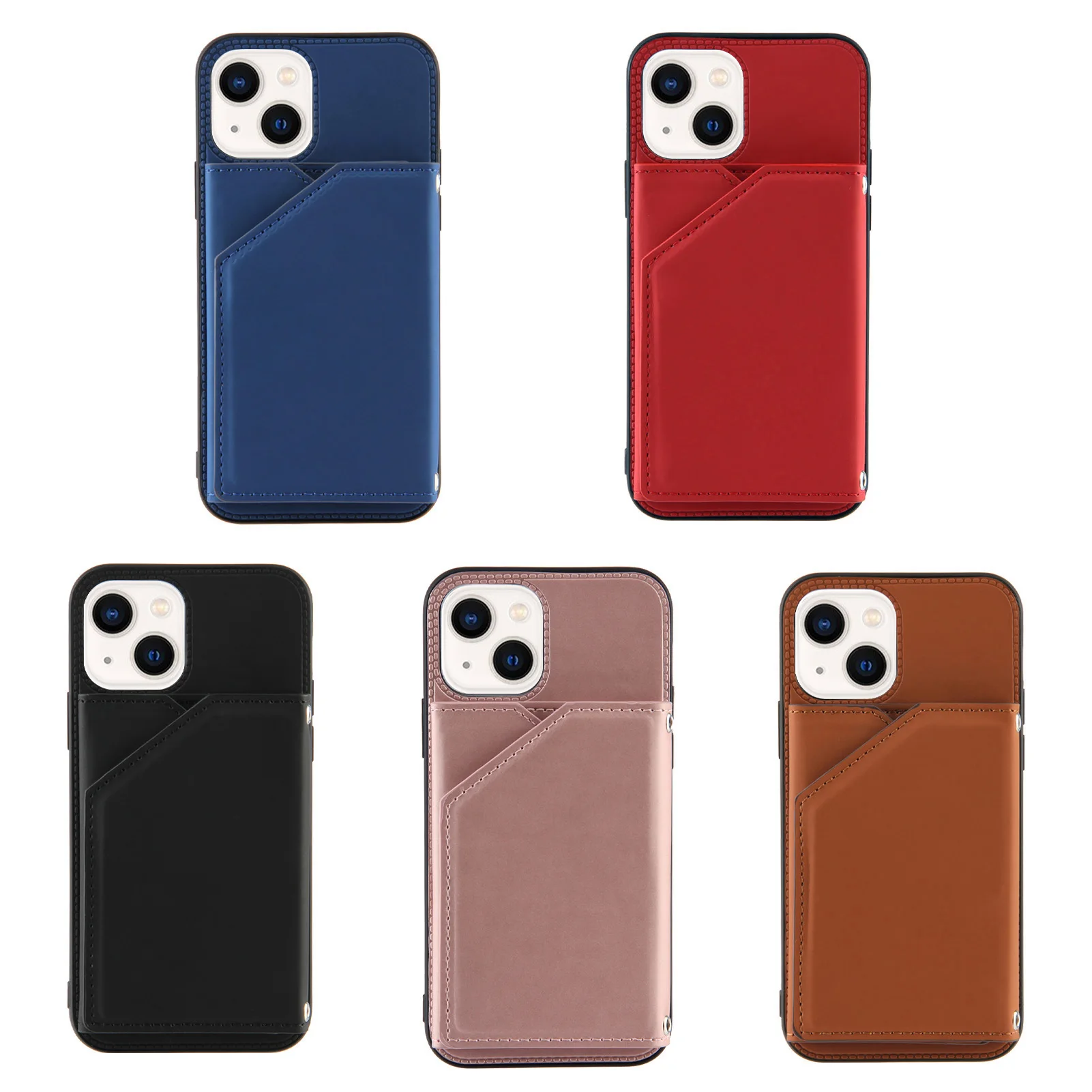 Card bag For IPhone 14 13 12 Pro Max 11 pro 8 7 Xr XS Xiaomi 12 11T 10T Pro Poco X3 NFC Redmi Note 11 10 Pro 9A 9CPhone case