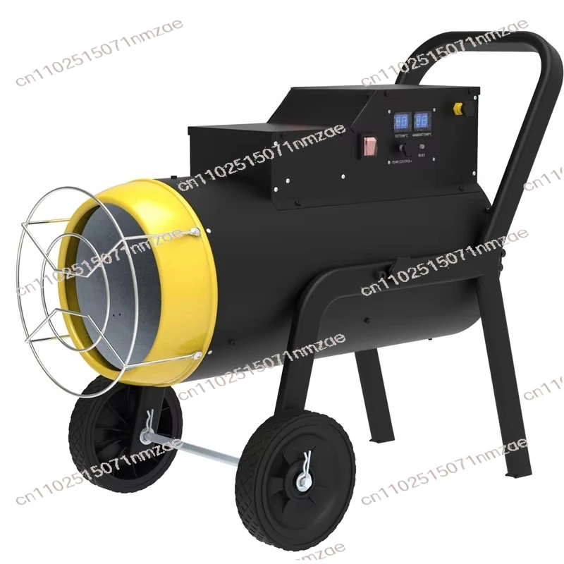 

Portable outdoor propane forced air gas heaters for poultry farms