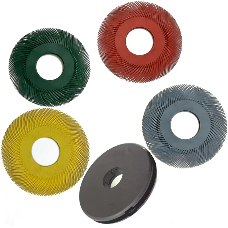 1pcc 6Inch 150MM Abrasive Tools Radial Bristle Brush Assorted Grit 50-220  Rotary Tools for Jewelry Polishing Tools