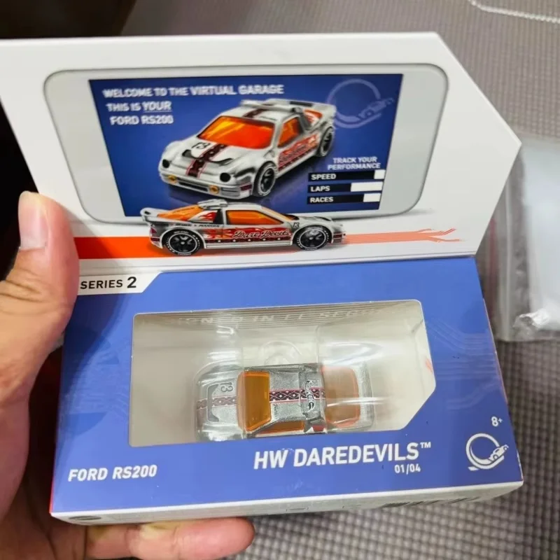 

Новая оригинальная в наличии Hot Wheels Id Series Ford Rs200, высококачественная коллекция моделей автомобилей из сплава, игрушки, детские подарки на день рождения