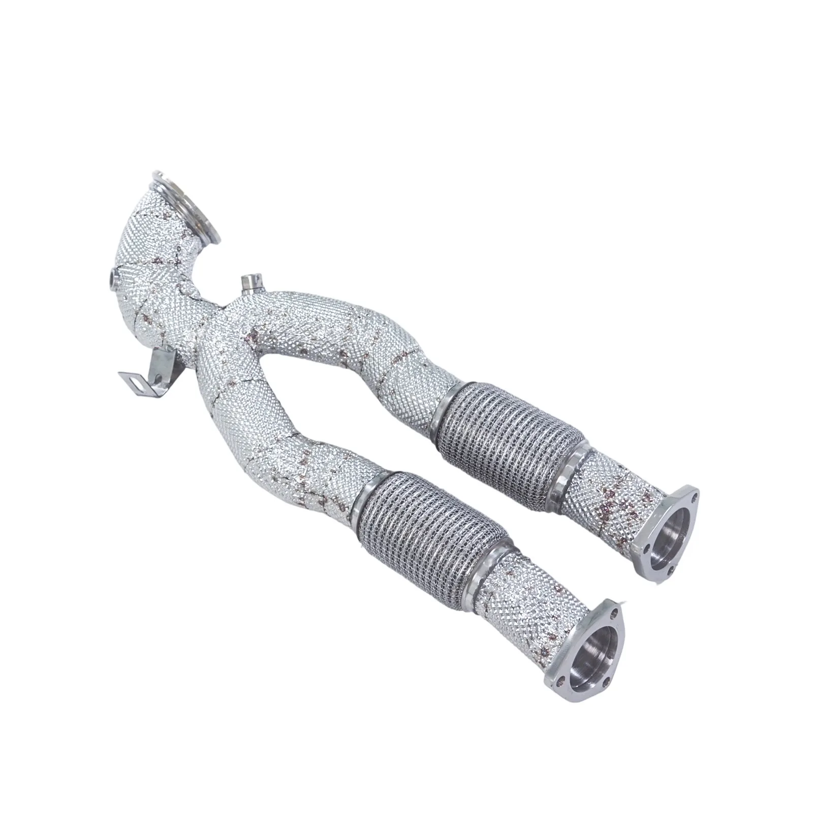 

【 Customized Product 】 GFC is suitable for 2018 Audi RS3 2.5T 304 stainless steel no Cat downspout exhaust with insulation