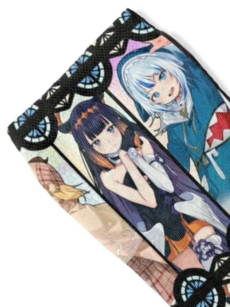 The Myth - Hololive English #hololiveEnglish #holoMyth Socks basketball Stockings compression Boy Socks Women's