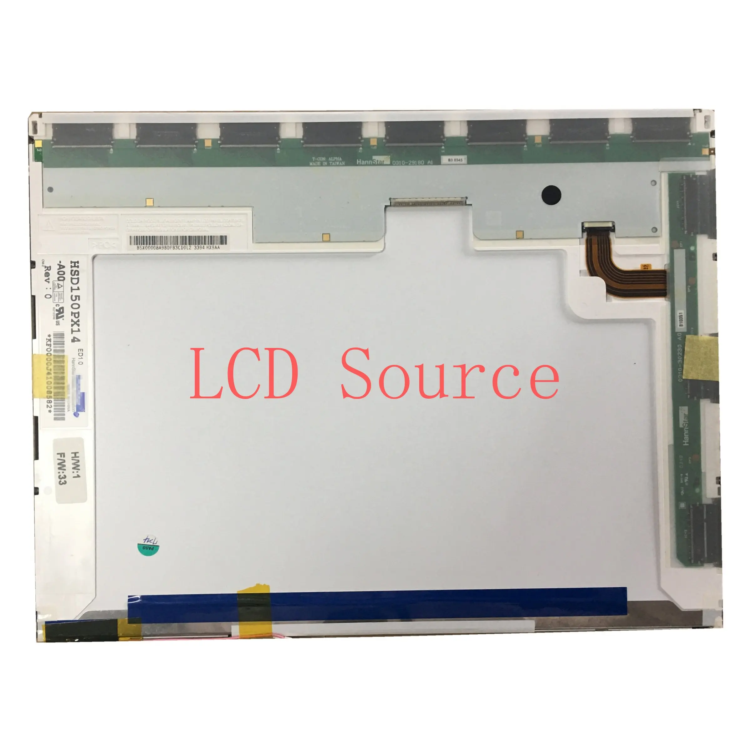 HSD150PX14-A00 fit HSD 30PIN Laptop LCD Screen150PX14 A00