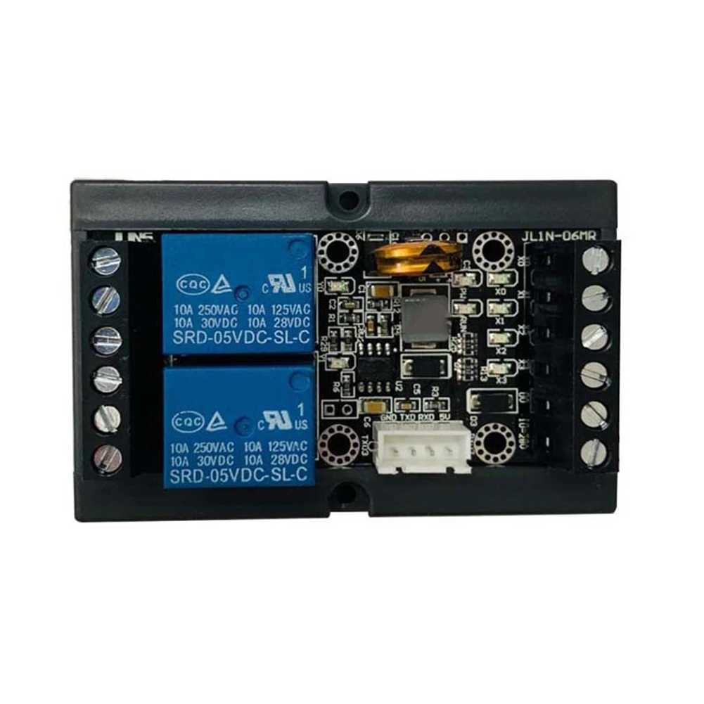 1pc PLC Industrial Control Board FX1N-06MR Relay Module Programmable Controller With 32 Bit High Speed ARM For Home Automation