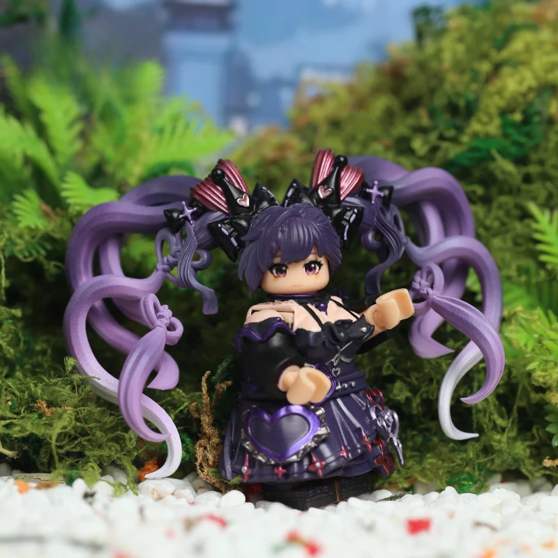 5cm New Anime Figure Angela Periphery PVC Model Building Block Builders Statue Desktop Decorative Ornaments Birthday Gifts Toys