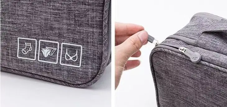 Tas penyimpanan pakaian dalam perjalanan baru, tas bra kationik perjalanan multifungsi, tas portabel berkapasitas besar