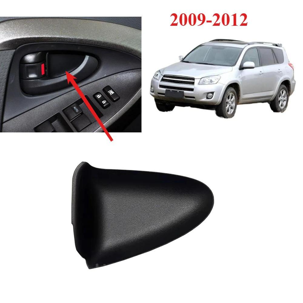 1 Piece Inner Handle Caps for Toyota RAV4 2009-2012 Trim Decoration Cover Screws for Toyota RAV-4 Accessories
