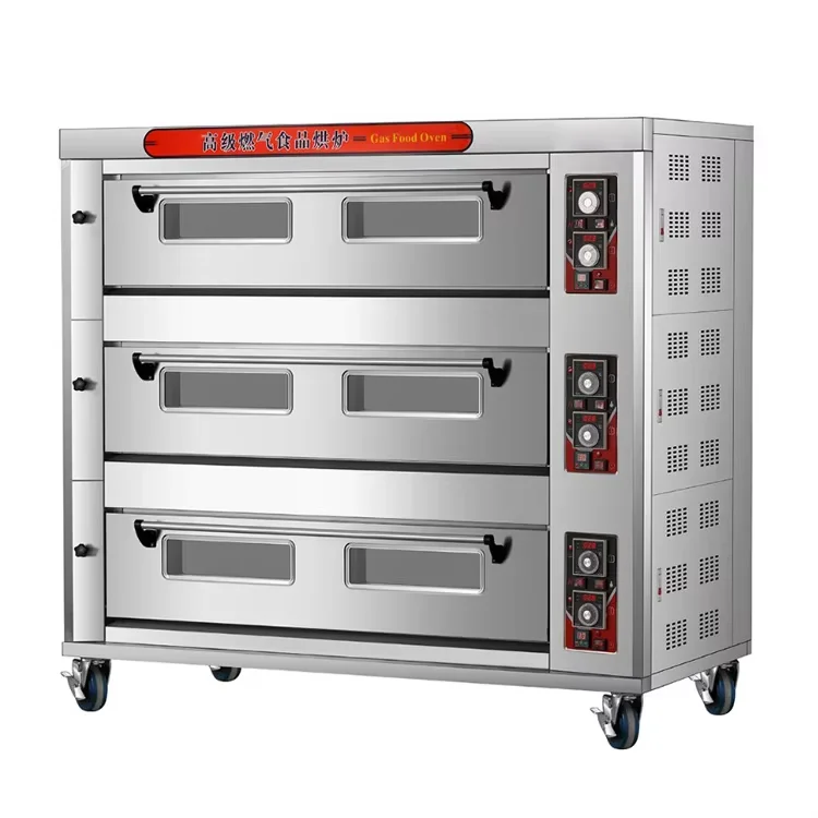 Customize Prices Big  Pizza Cake Kitchen Industrial Home Commercial Equipment Deck Bread Bakery Baking Oven