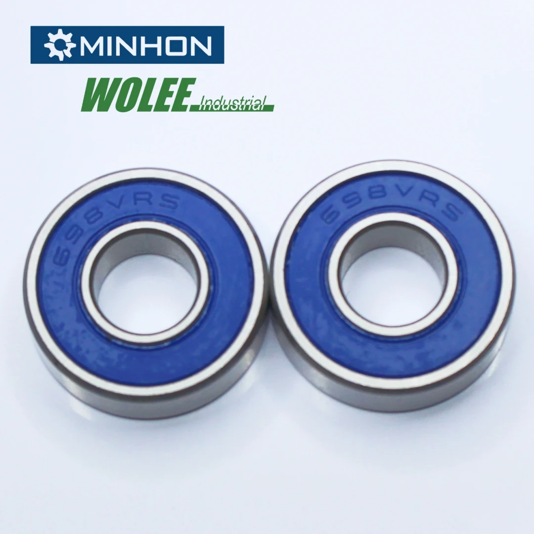 698-V-2RS Bicycle max complement ball bearing  8x19x6 mm  698VRS MAX
