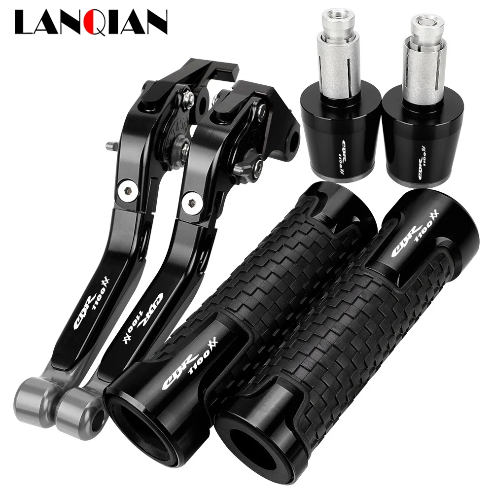 

For Honda CBR1100XX CBR 1100XX 1100 XX 1997-2007 Motorcycle Accessories Handgrip Brake Clutch Levers Handlebar Grips Handle Ends