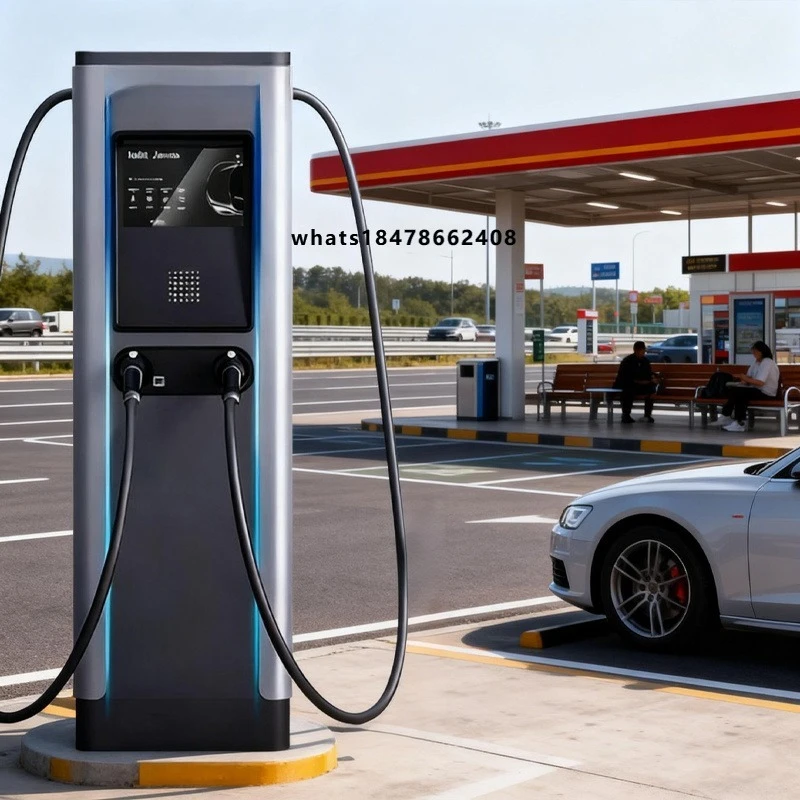 

OEM ODM GBT 11kW EV AC Charging Pile Electric Vehicle Charger Station with Two Connectors