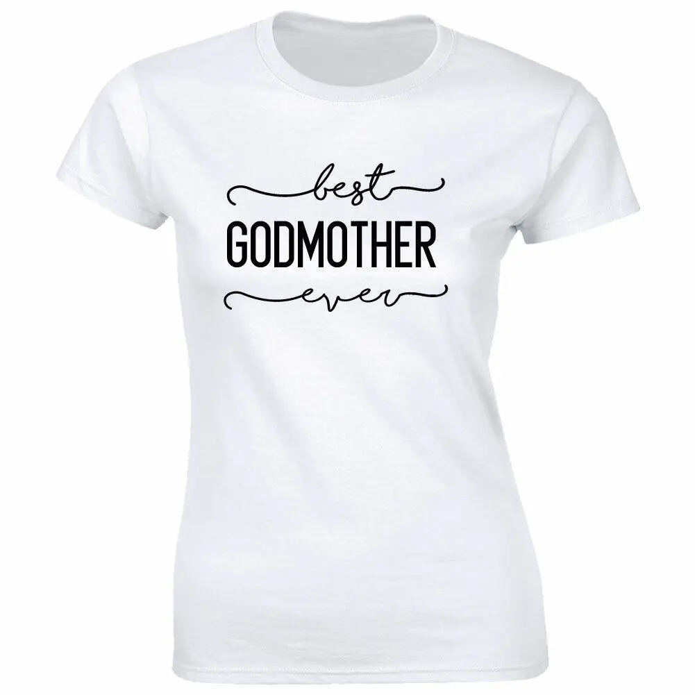 

Лучшая белая женская футболка крестной мамы
