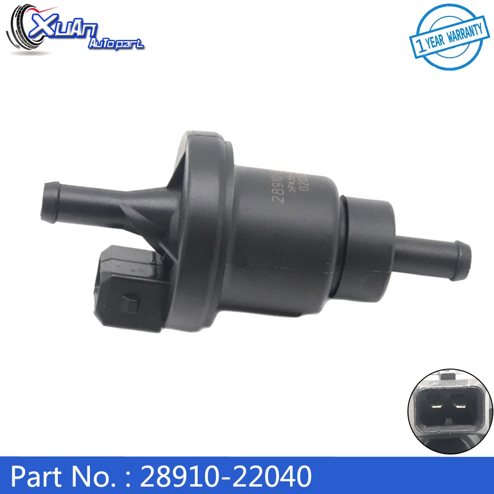 XUAN Vapor Canister Purge Control Solenoid Valve EVAP 28910-22040 For Hyundai ACCENT ELANTRA SANTA FE SONATA Kia OPTIMA Sportage