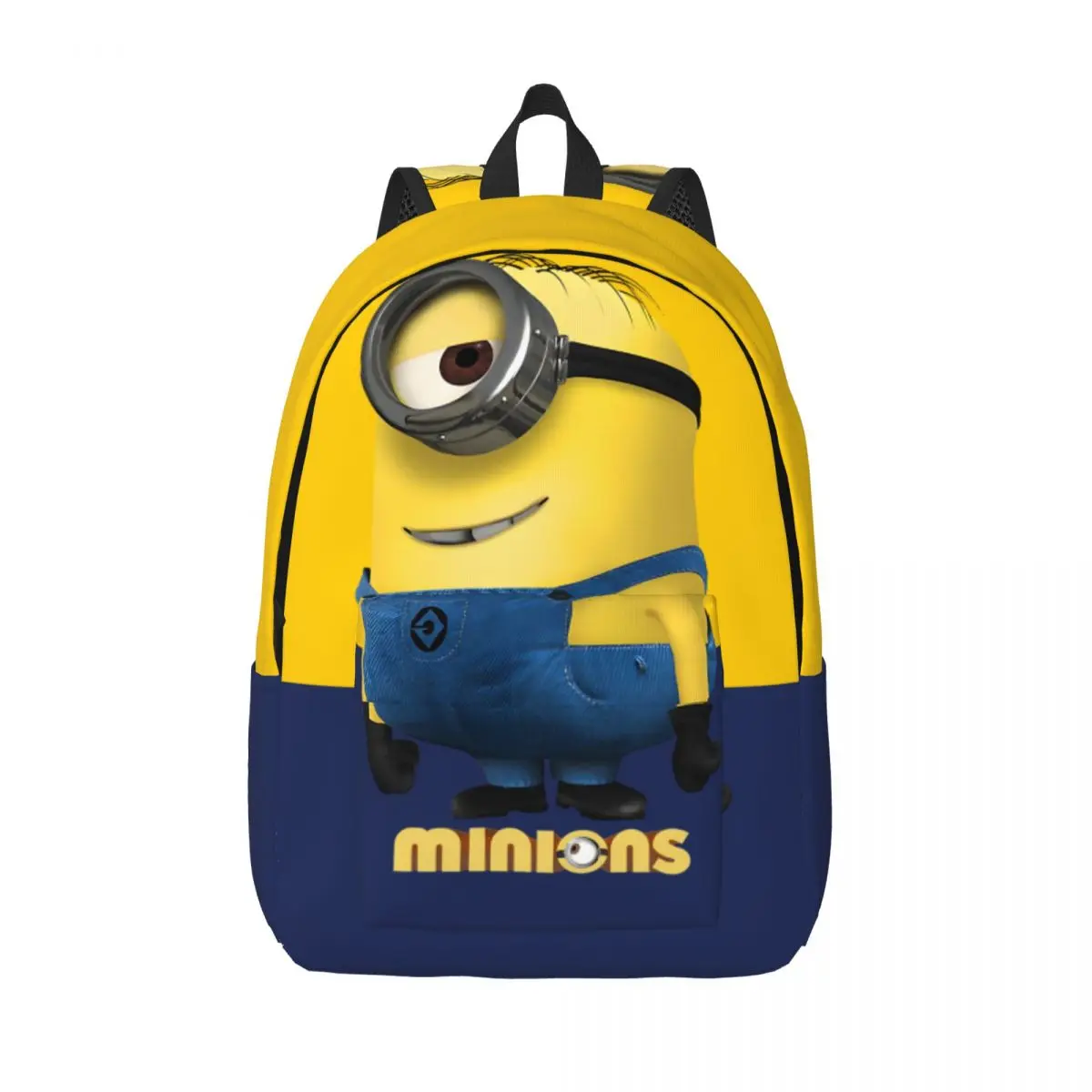 

Schoolbag Minions Retro Washable Despicable Me Minions Ladies Back To School Gift Vintage Storage Bag Camping