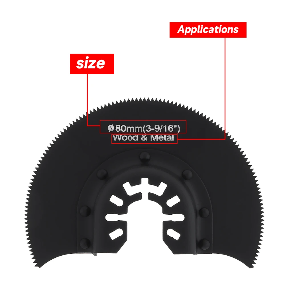 Oscillating Saw Blades Multi-Function Power Tool Cutter Accessories  Woodworking Metalworking Cutting Grinding Adapter Saws