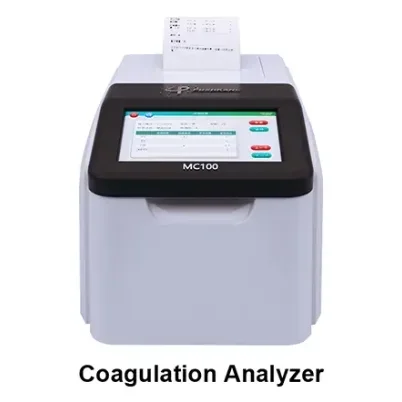 Pushkang MC100 Fully Automatic Portable Coagulation Analyzer POCT Analyzer for Lab PT/APTT/TT/FIB/D Dimer