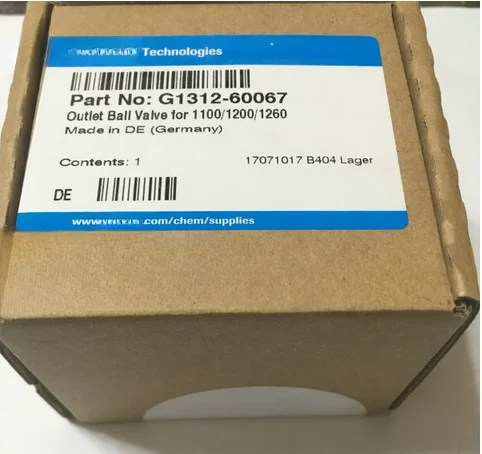 For Agilent G1312-60067 Outlet Valve, New, Unopened