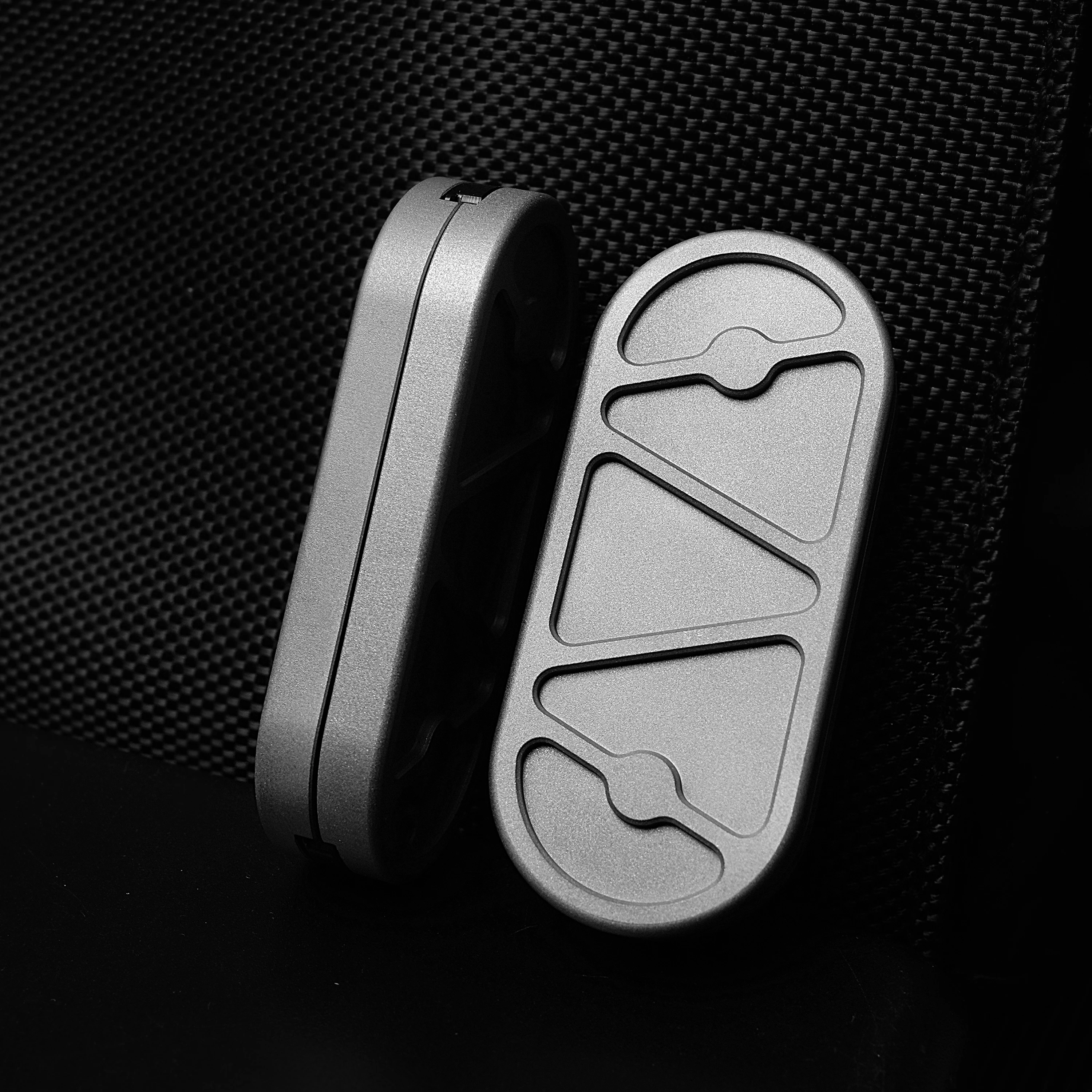 Juguetes de titanio para aliviar el estrés, portátil, Reduce la presión EDC, exquisito regalo Premium, bola de acero, juguete, sonido de descompresión