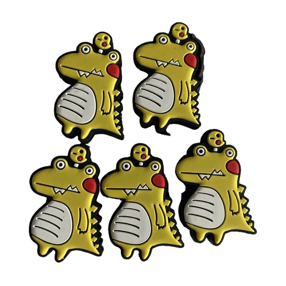 Dinosaurus Tennis Schokbestendige Absorber Cartoon Anti-Vibratie Tennisracket Shock Pad Siliconen Mooie Tennisracket Schokdemper