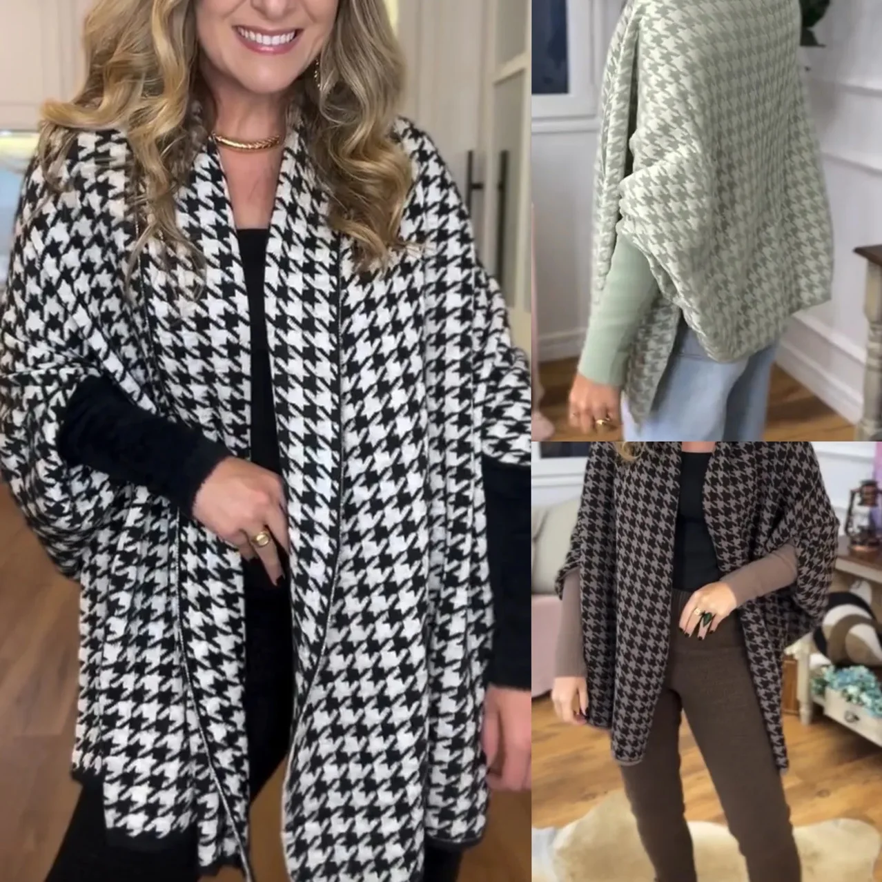 

Европейская и американская INS Independent Station, горячая распродажа, клетчатая куртка с рукавами «летучая мышь»