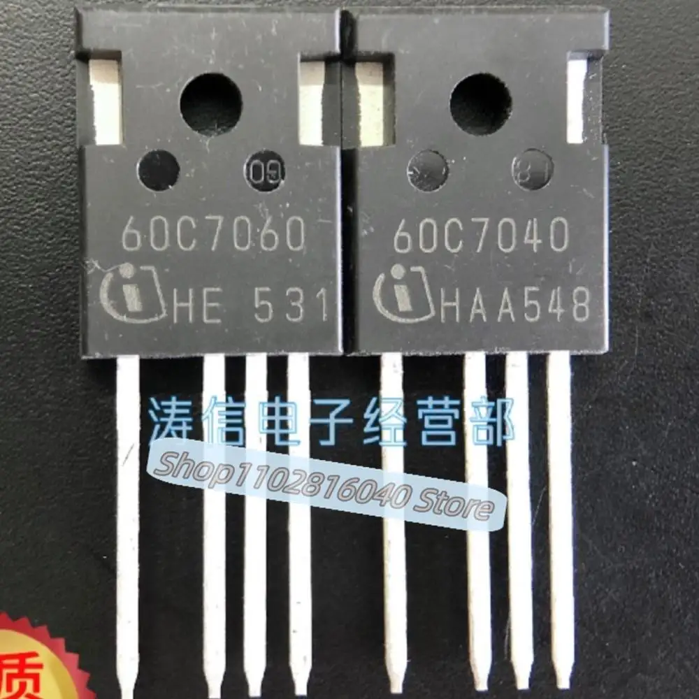 

10PCS/Lot IPZ60R040C7 60C7040 IGBT TO-247-4 Best Quality Imported Original Spot