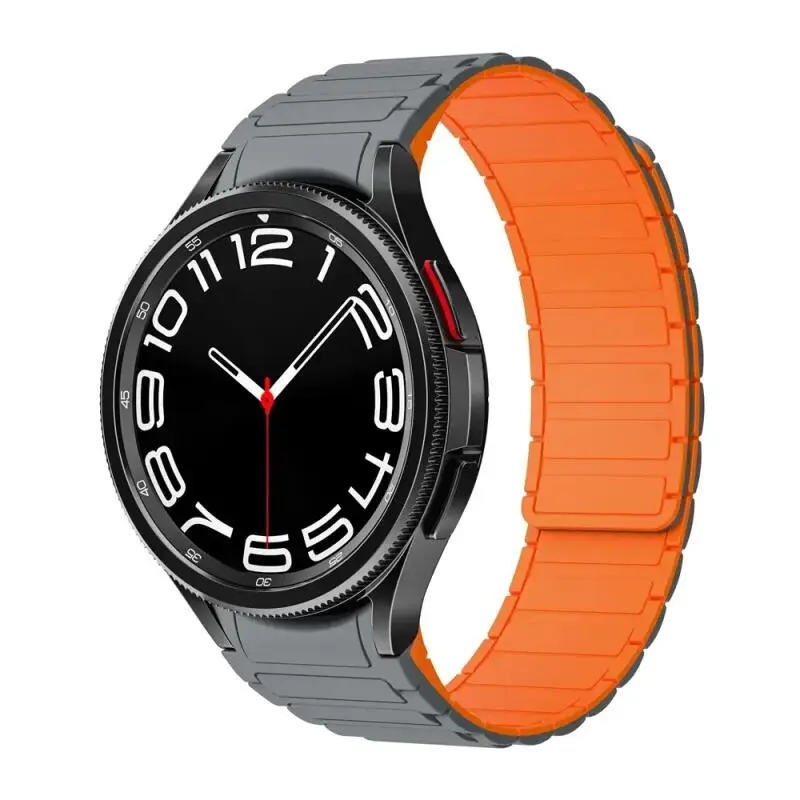 Keine Lücken 20 mm Silikon-Magnetband für Samsung-Uhr Galaxy 7 6 5 4 44/40 mm 6Classic 43 mm 47 mm 42/46 mm Armband 5Pro 45 mm Armband – Detail 19