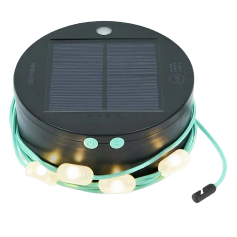

LICE-1 PCS LED Camping Lamp Phone Charger Outdoor Gadgets Camping Equipment Solar String Lights