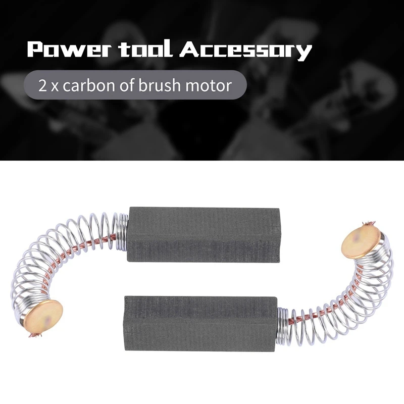 Brosse à charbon de bois pour moteur électrique, 6x8x24mm, 10 paires